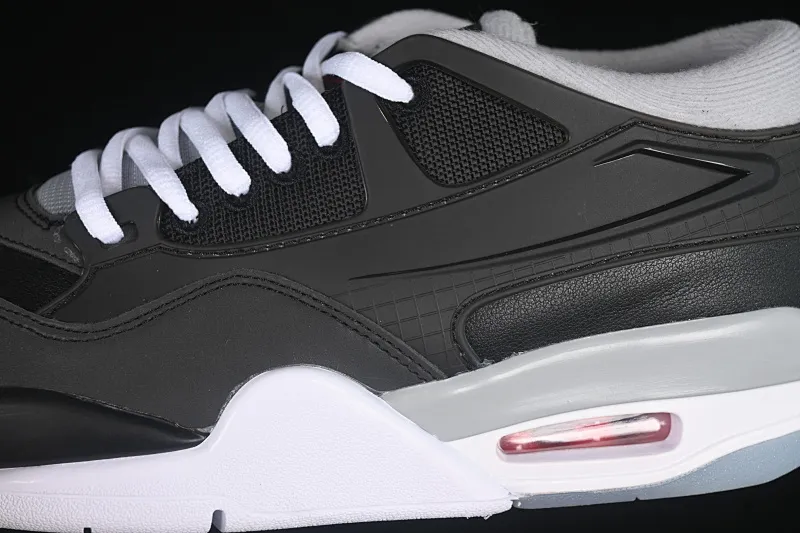 All categories Air Jordan Jordan series basketball shoes Air Jordan 4 Air Jordan 4 "Remastered" AJ4 Joe 4 remake black gray white HV5184-010